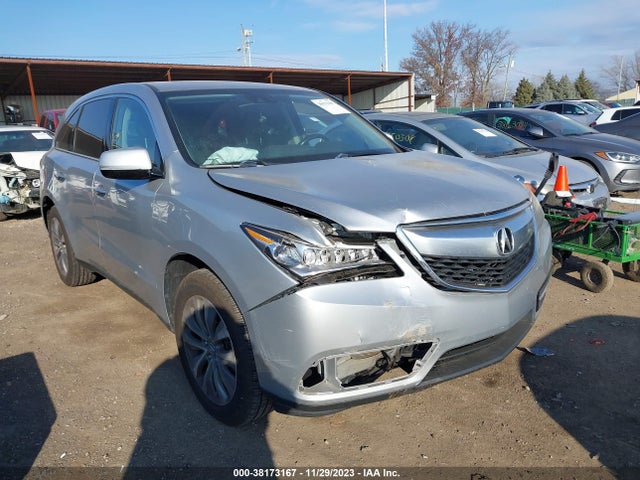 2014 ACURA MDX TECHNOLOGY PACKAGE VIN: 5FRYD4H43EB040134