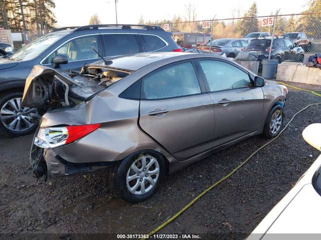 2012 HYUNDAI ACCENT GLS VIN: KMHCT4AEXCU200897