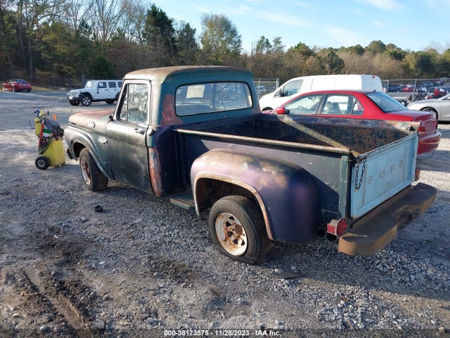 1961 FORD F100 VIN: F10AN845881
