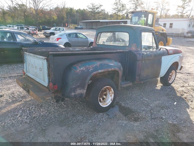 1961 FORD F100 VIN: F10AN845881