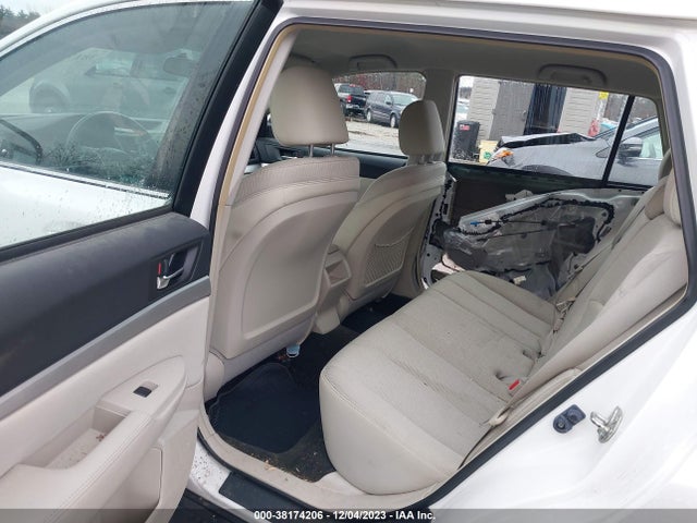 2012 SUBARU OUTBACK 2.5I VIN: 4S4BRBAC1C3261252