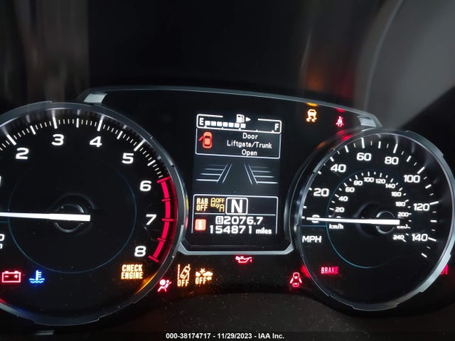 2017 SUBARU FORESTER 2.5I LIMITED VIN: JF2SJARC9HH534427