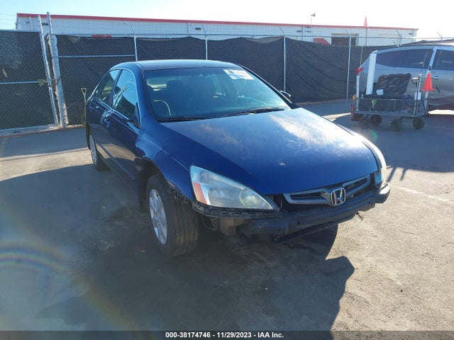 2003 HONDA ACCORD 2.4 LX VIN: 1HGCM56323A053458