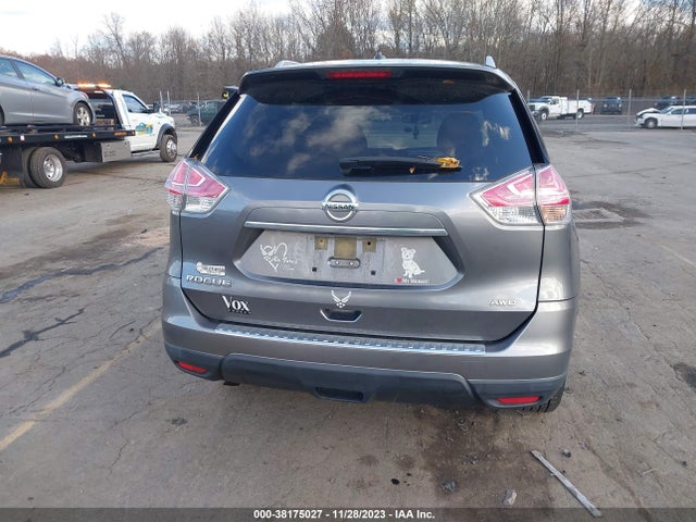 2016 NISSAN ROGUE S VIN: JN8AT2MV7GW136375