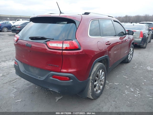 2014 Jeep Cherokee Limited მანქანა იყიდება აუქციონზე, vin: 1C4PJLDB5EW283573, აუქციონის ნომერი: 38175289
