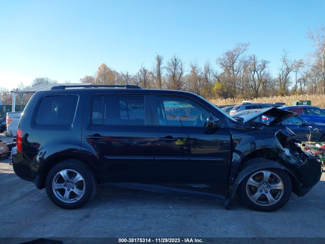 2013 HONDA PILOT EX-L VIN: 5FNYF4H76DB005995