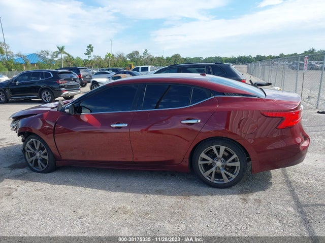 2016 NISSAN MAXIMA 3.5 SV VIN: 1N4AA6AP5GC392942