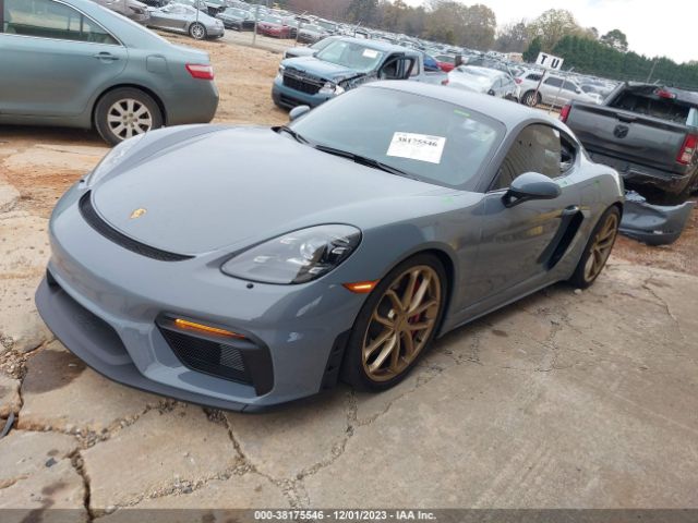 2023 PORSCHE 718 CAYMAN WP0AC2A82PS275282 Photo 1