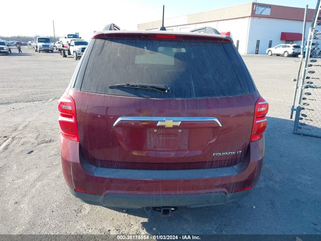 2016 CHEVROLET EQUINOX LT VIN: 2GNALCEK5G1144446