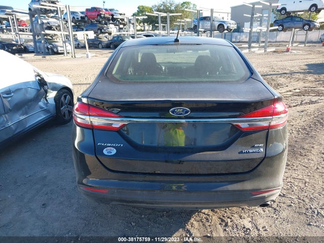 2018 FORD FUSION HYBRID SE VIN: 3FA6P0LU1JR274707