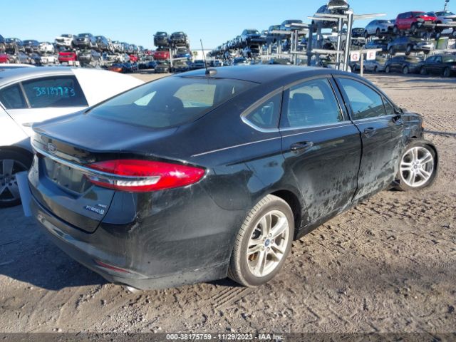 2018 FORD FUSION HYBRID 3FA6P0LU1JR274707 Photo 3