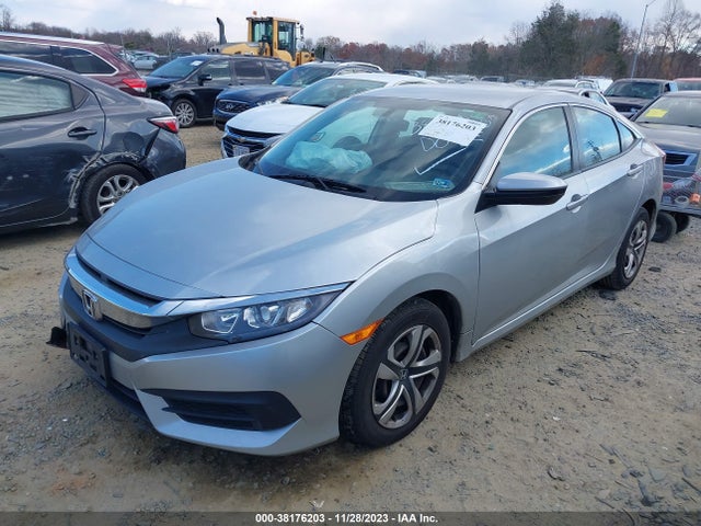 Honda Civic Lx 2018 2HGFC2F58JH537598 Image 2