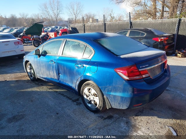 2013 HONDA CIVIC LX VIN: 19XFB2F5XDE011068