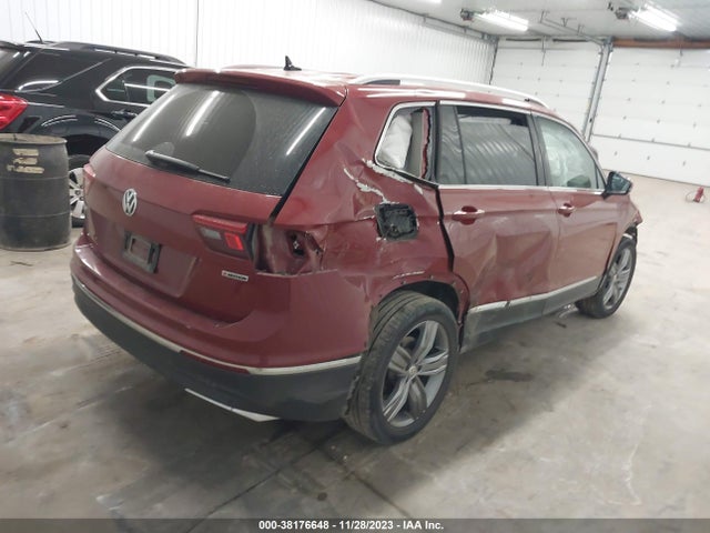 2020 VOLKSWAGEN TIGUAN 2.0T SE R-LINE BLACK/2.0T SEL/2.0T SE VIN: 3VV2B7AX4LM005860