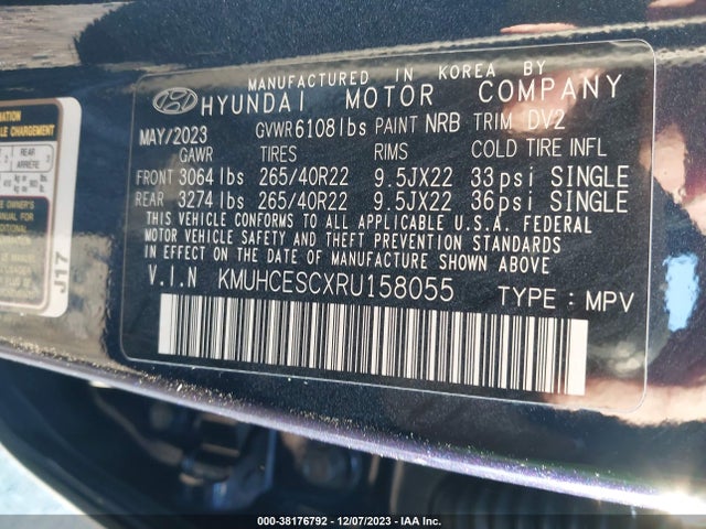 Genesis Gv80 3.5t Awd 2024 KMUHCESCXRU158055 Image 9