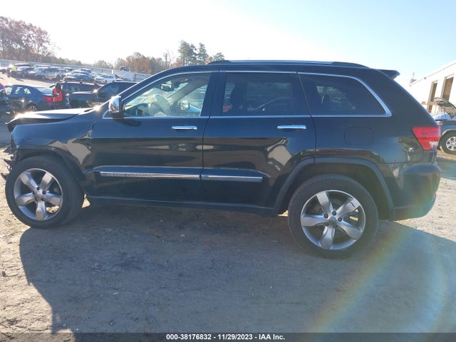 2013 JEEP GRAND CHEROKEE OVERLAND VIN: 1C4RJECG6DC588629