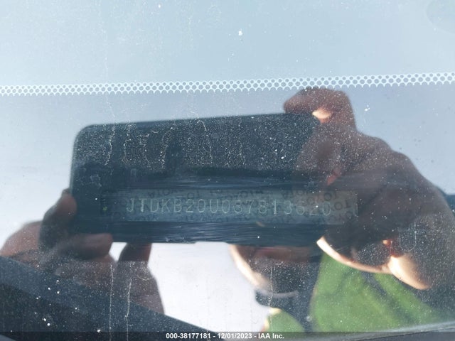 2008 TOYOTA PRIUS VIN: JTDKB20U087813620