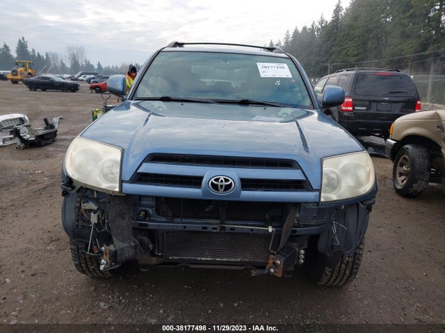 2005 TOYOTA 4RUNNER LIMITED V6 VIN: JTEBU17R550062469
