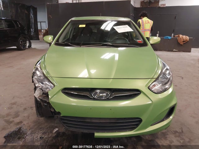 2013 HYUNDAI ACCENT GS VIN: KMHCT5AEXDU116618