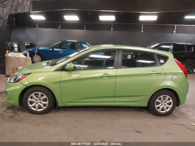 2013 HYUNDAI ACCENT GS VIN: KMHCT5AEXDU116618