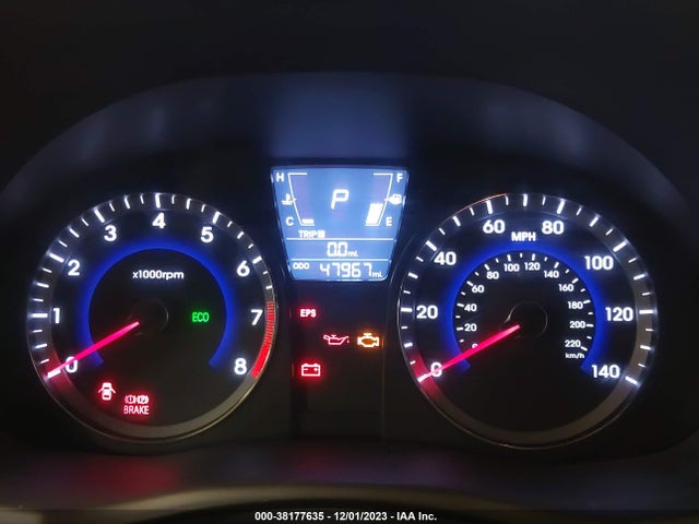 2013 HYUNDAI ACCENT GS VIN: KMHCT5AEXDU116618