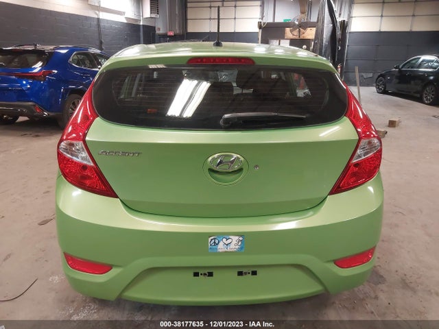 2013 HYUNDAI ACCENT GS VIN: KMHCT5AEXDU116618