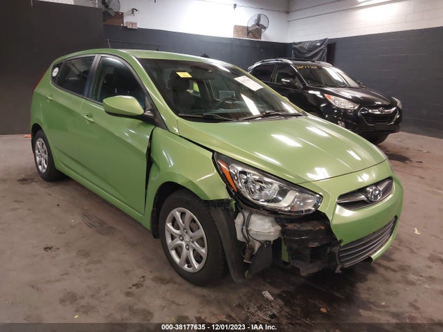 2013 HYUNDAI ACCENT GS VIN: KMHCT5AEXDU116618
