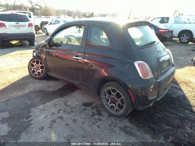 2012 FIAT 500 3C3CFFBR4CT116467 Photo 2