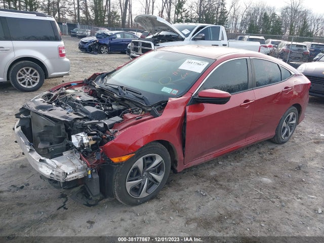 Honda Civic Lx 2019 19XFC2F67KE018045 Image 2