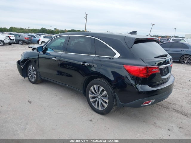 2014 ACURA MDX TECHNOLOGY PACKAGE VIN: 5FRYD3H47EB018485