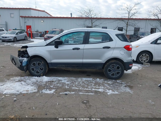 2021 FORD ECOSPORT S VIN: MAJ6S3FLXMC404795