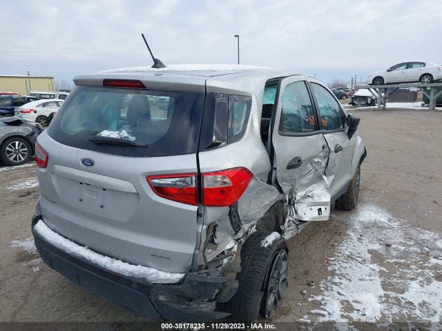 2021 FORD ECOSPORT S VIN: MAJ6S3FLXMC404795