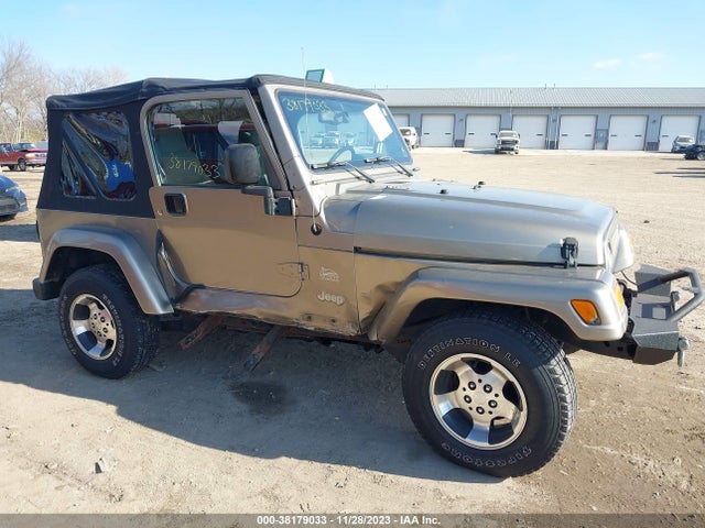 2004 JEEP WRANGLER SAHARA VIN: 1J4FA59S84P770835
