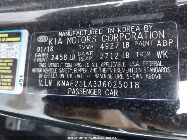 KIA Stinger Premium 2018 KNAE25LA3J6025018 Image 9