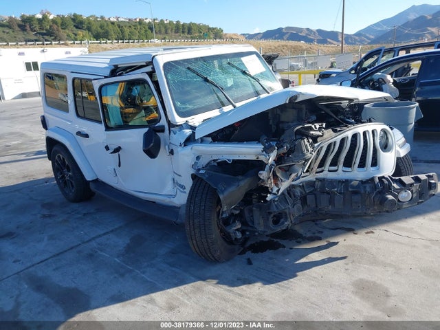 2021 JEEP WRANGLER 4XE UNLIMITED SAHARA 4X4 VIN: 1C4JJXP61MW754368