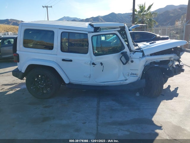 2021 JEEP WRANGLER 4XE UNLIMITED SAHARA 4X4 VIN: 1C4JJXP61MW754368