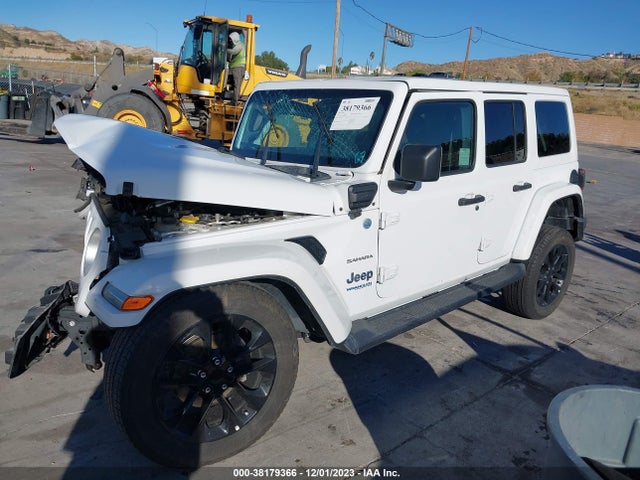 2021 JEEP WRANGLER 4XE UNLIMITED SAHARA 4X4 VIN: 1C4JJXP61MW754368