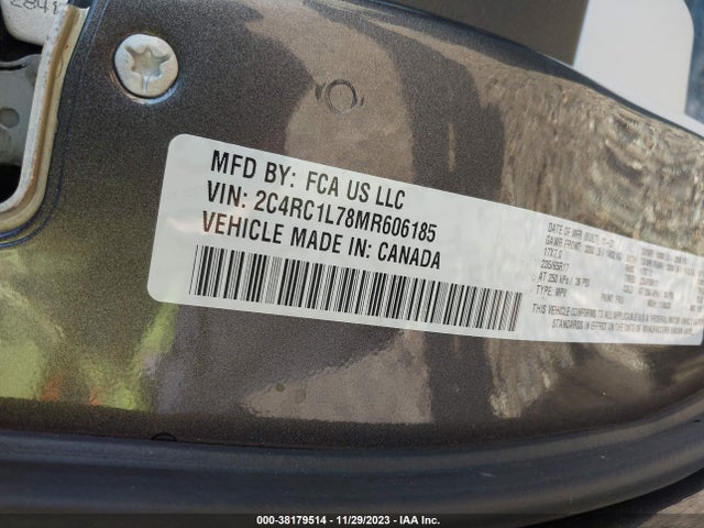 2C4RC1L78MR606185 Chrysler Pacifica Hybrid Touring L