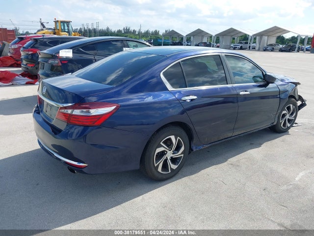 Honda ACCORD LX 2016 1HGCR2F36GA200998 Image 4