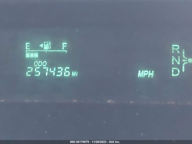 2005 TOYOTA PRIUS VIN: JTDKB20U953091986