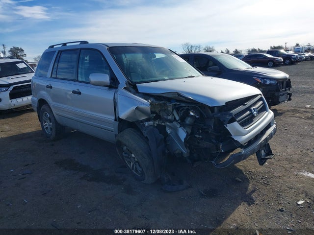 2005 HONDA PILOT EX-L VIN: 5FNYF18535B053484