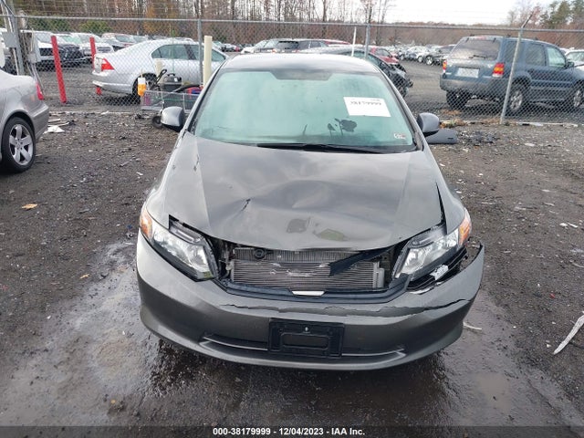 2012 HONDA CIVIC LX VIN: 19XFB2F52CE310777