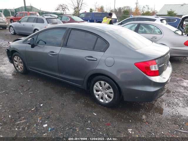 2012 HONDA CIVIC LX VIN: 19XFB2F52CE310777