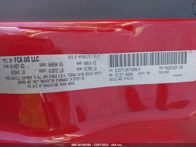 2017 FIAT 500C 3C3CFFLR4HT699614 Photo 8