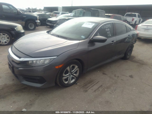 Honda Civic Lx 2018 2HGFC2F56JH572267 Image 2