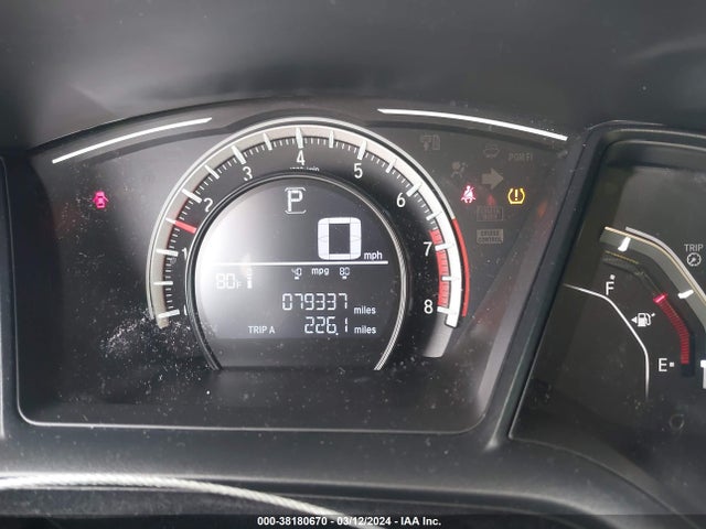 Honda Civic Lx 2018 2HGFC2F56JH572267 Image 7