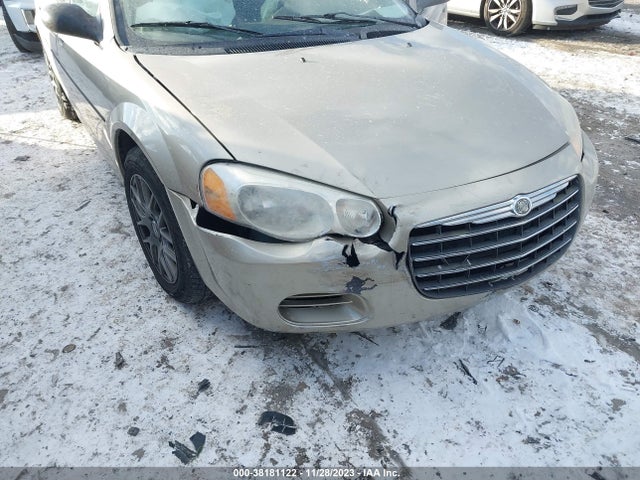 2006 CHRYSLER SEBRING TOURING VIN: 1C3EL56R76N192016