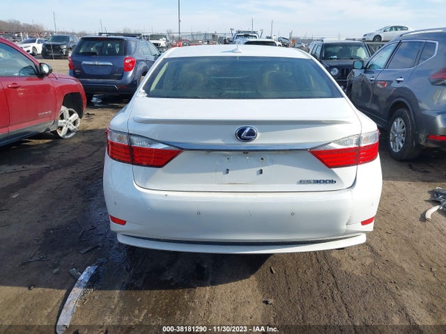 2013 LEXUS ES 300H VIN: JTHBW1GG7D2034512