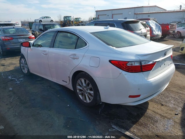 2013 LEXUS ES 300H VIN: JTHBW1GG7D2034512