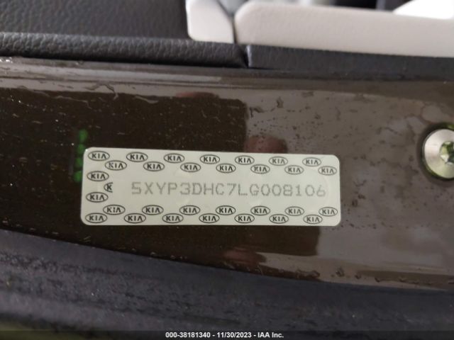 5XYP3DHC7LG008106 KIA Telluride Ex